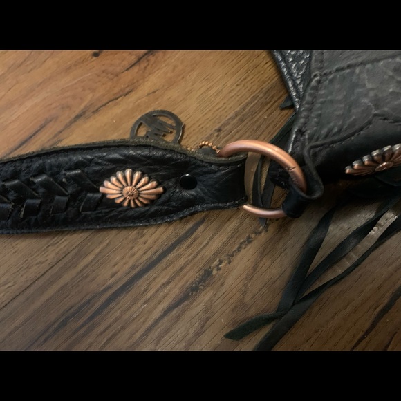 Black fringe American west purse - Picture 5 of 5